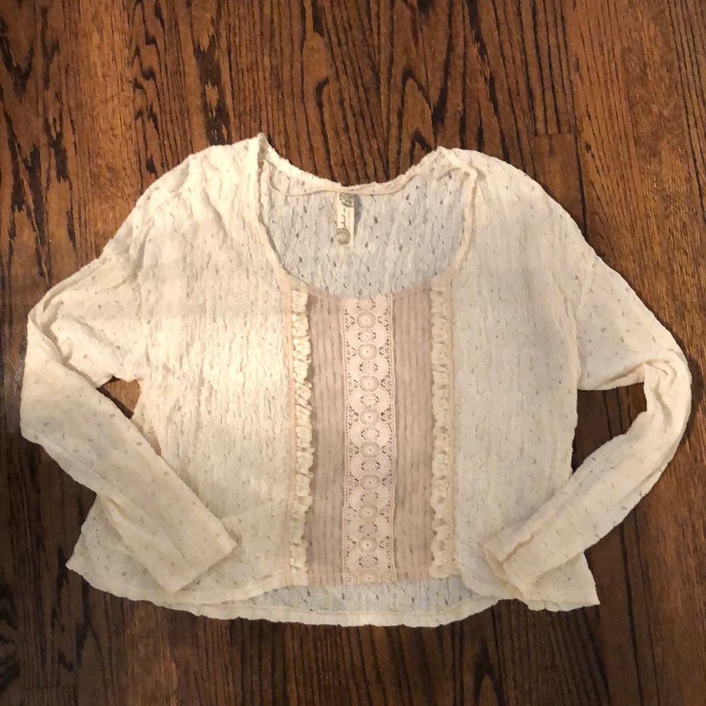 Lace Free People Top